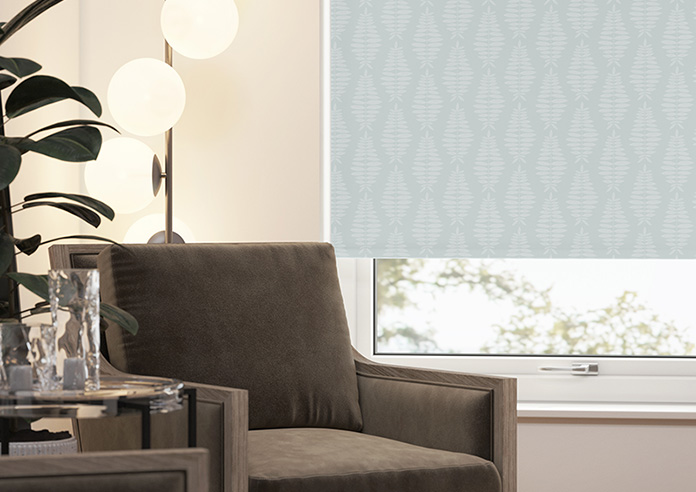 Fern Leaves, Rain - Twist&Fit Roller Blind - Image 5